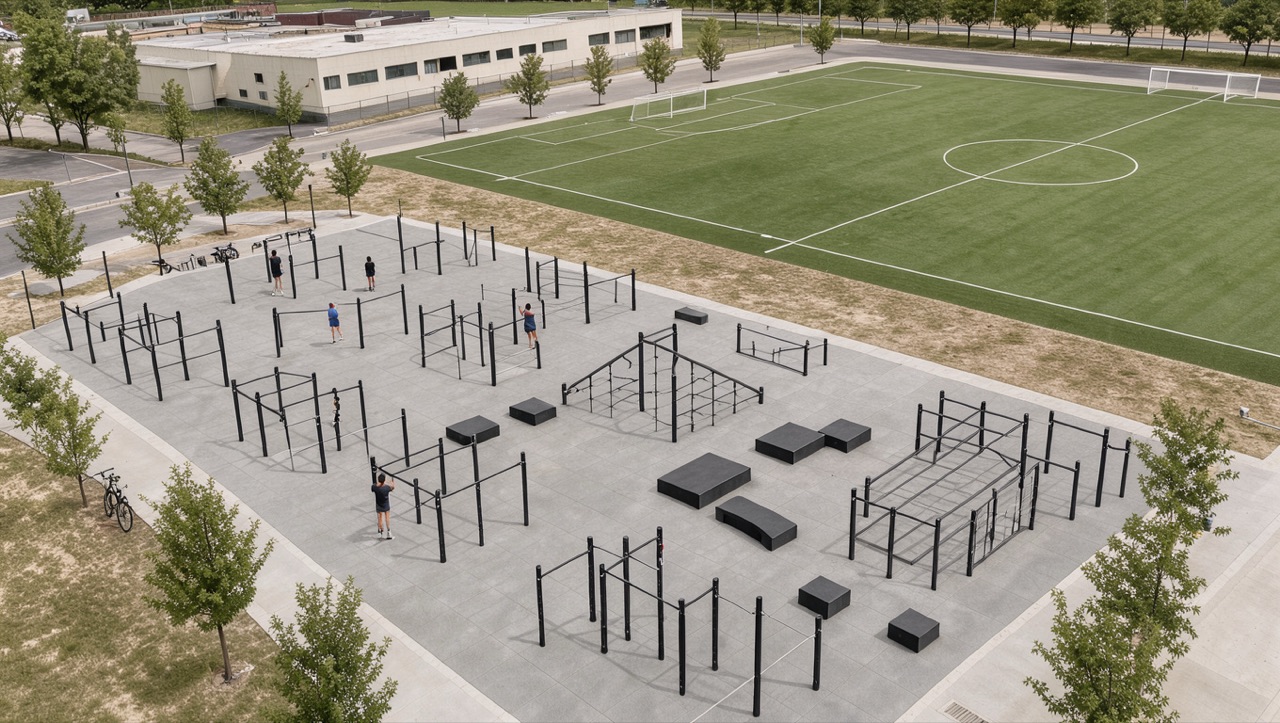 Projekt placu street workout