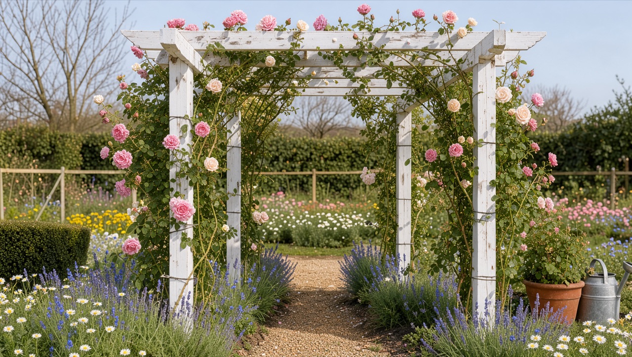 Pergola z lamelami